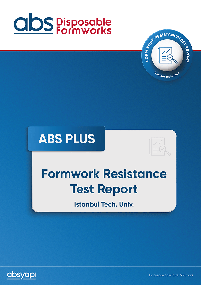 ABS Plus kör kalıp dayanım test raporu kapağı (İTÜ)