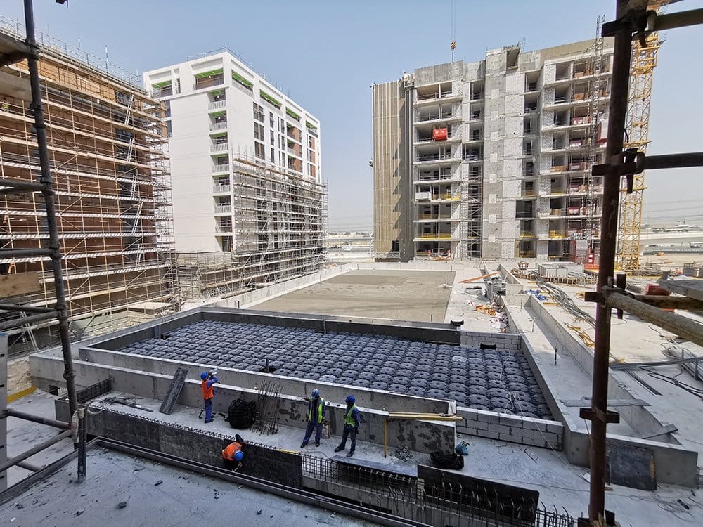 Dubai Gardenia Rezidans, Shaikhani Group — şantiye fotoğrafı 4
