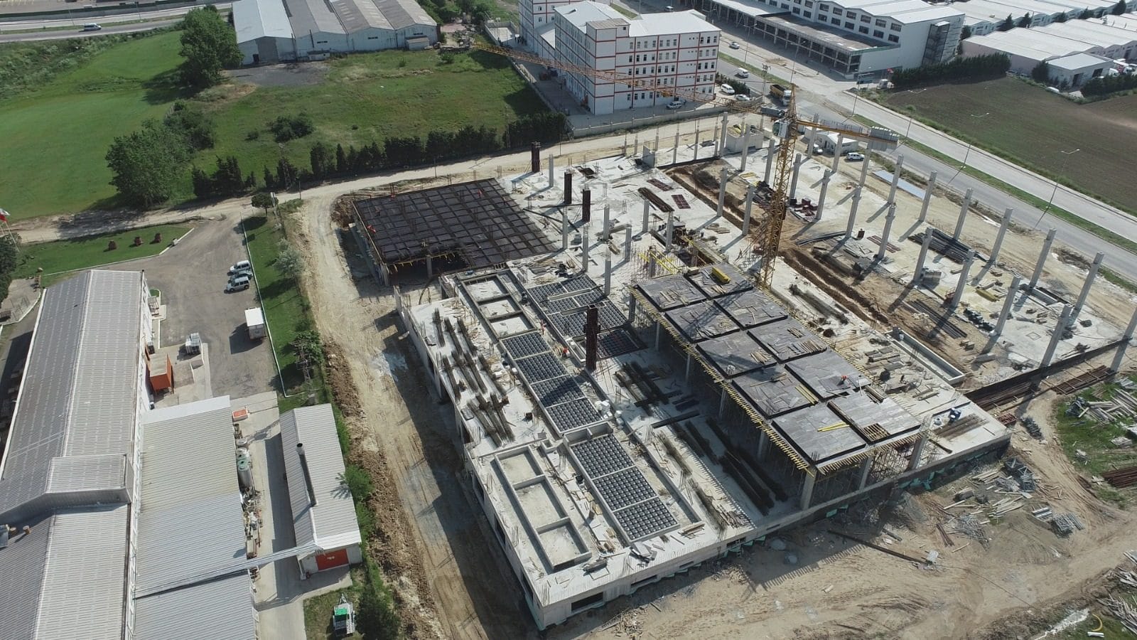 Çorlu Fabrika İnşaat, Troya Mühendislik — şantiye fotoğrafı 6