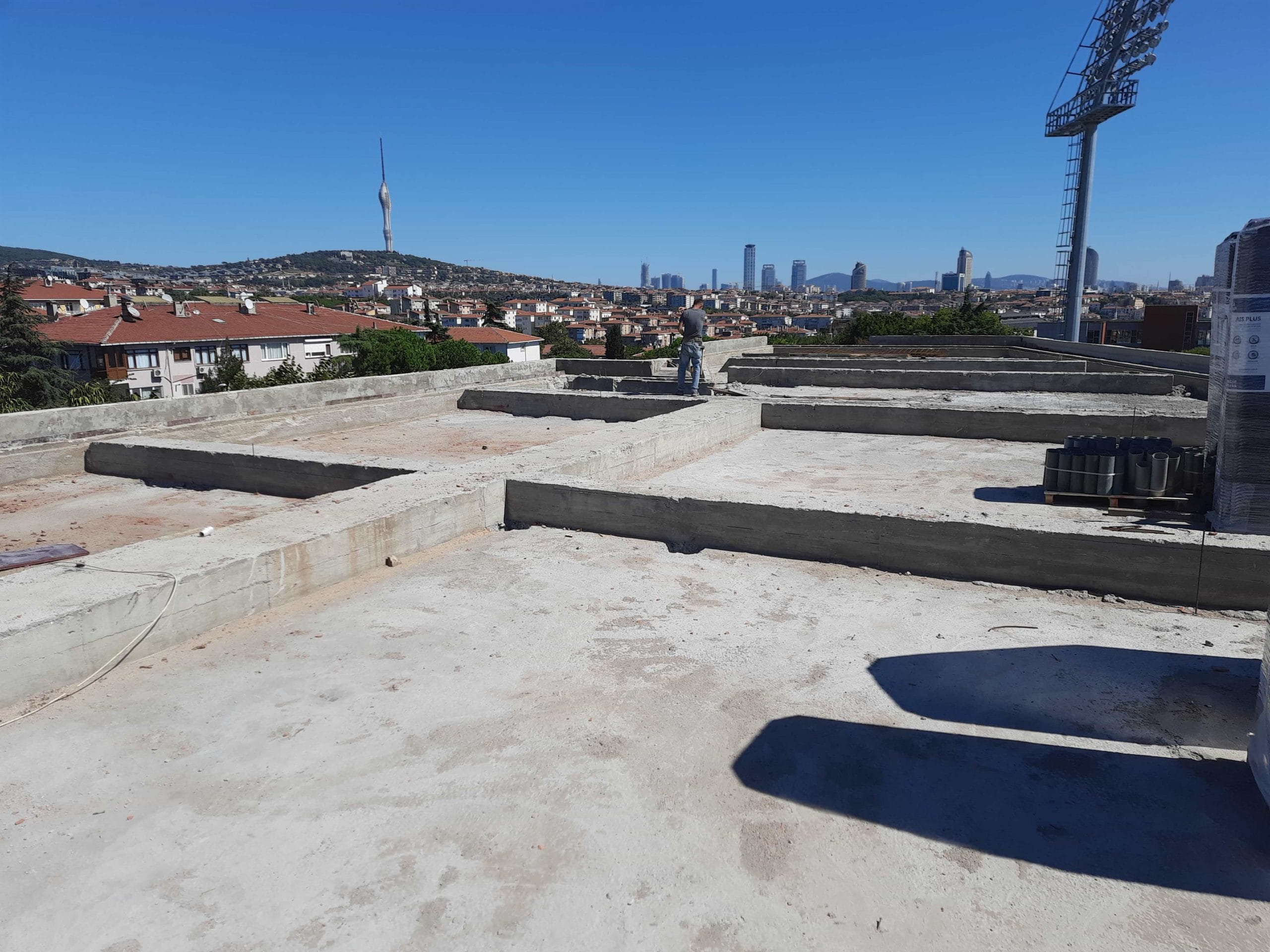 Burhan Felek Spor Kompleksi, VBZ İnşaat — şantiye fotoğrafı 6