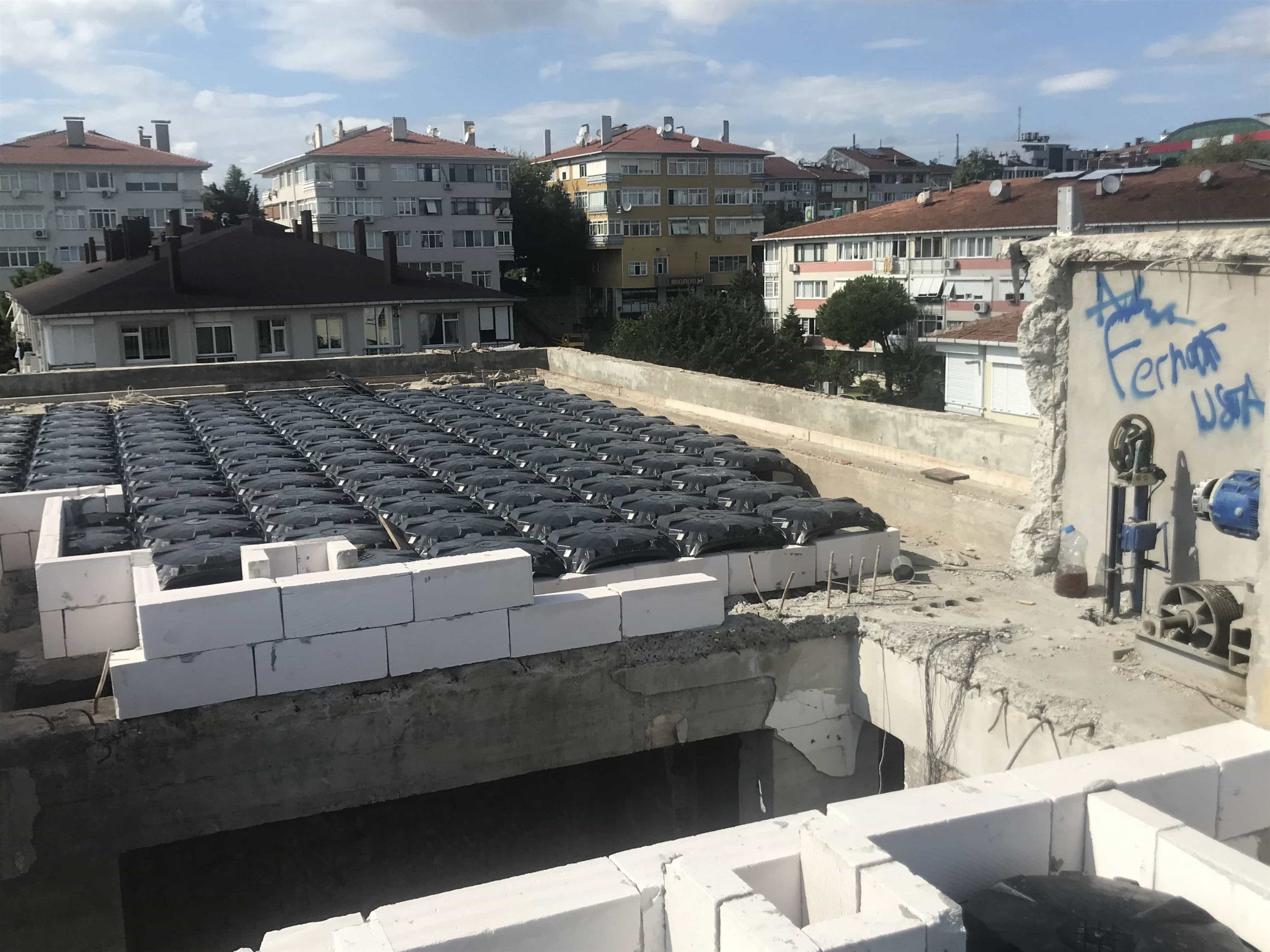 Burhan Felek Spor Kompleksi, VBZ İnşaat — şantiye fotoğrafı 23