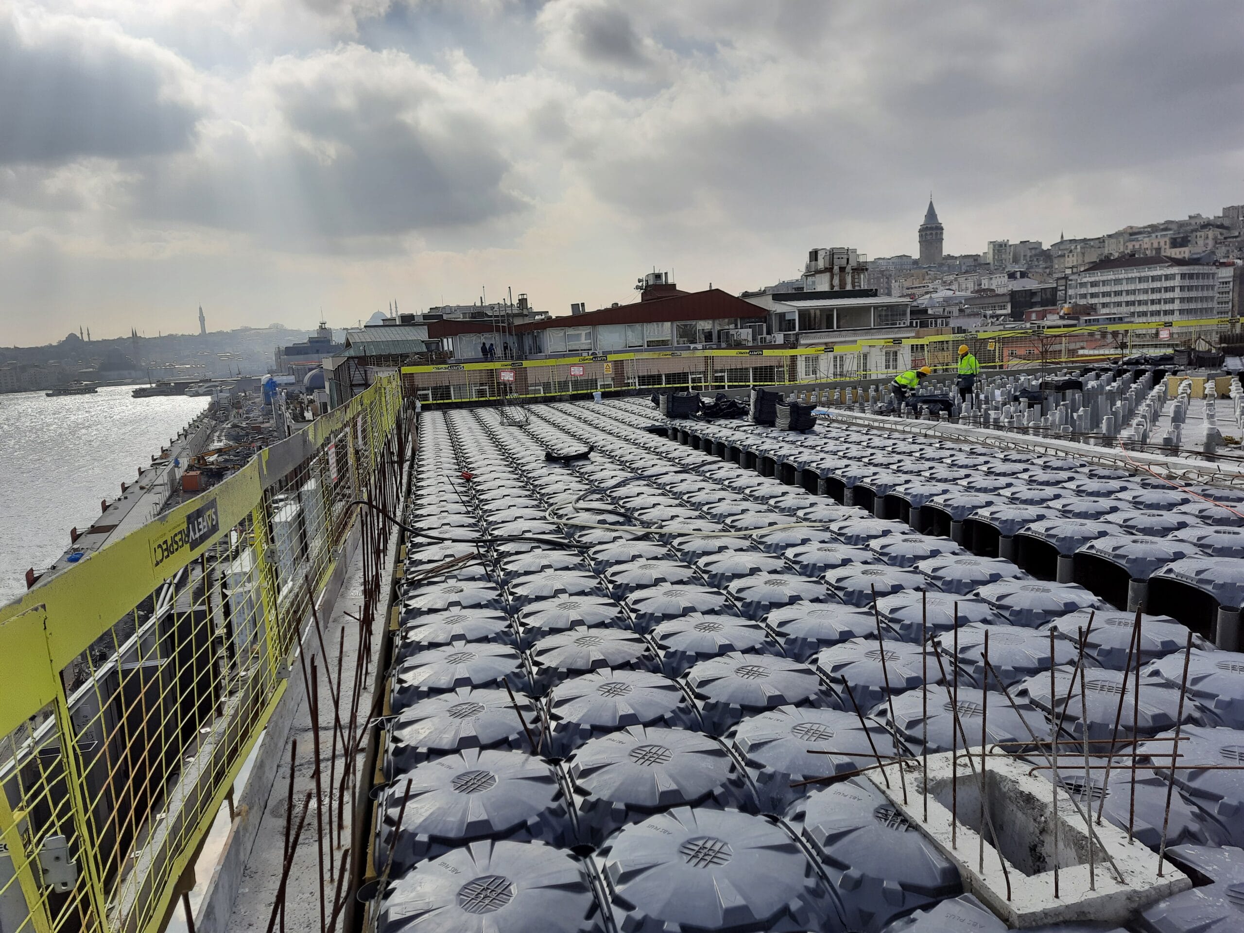 Galataport İstanbul Modern Sanat Müzesi, Yapı Merkezi — şantiye fotoğrafı 7