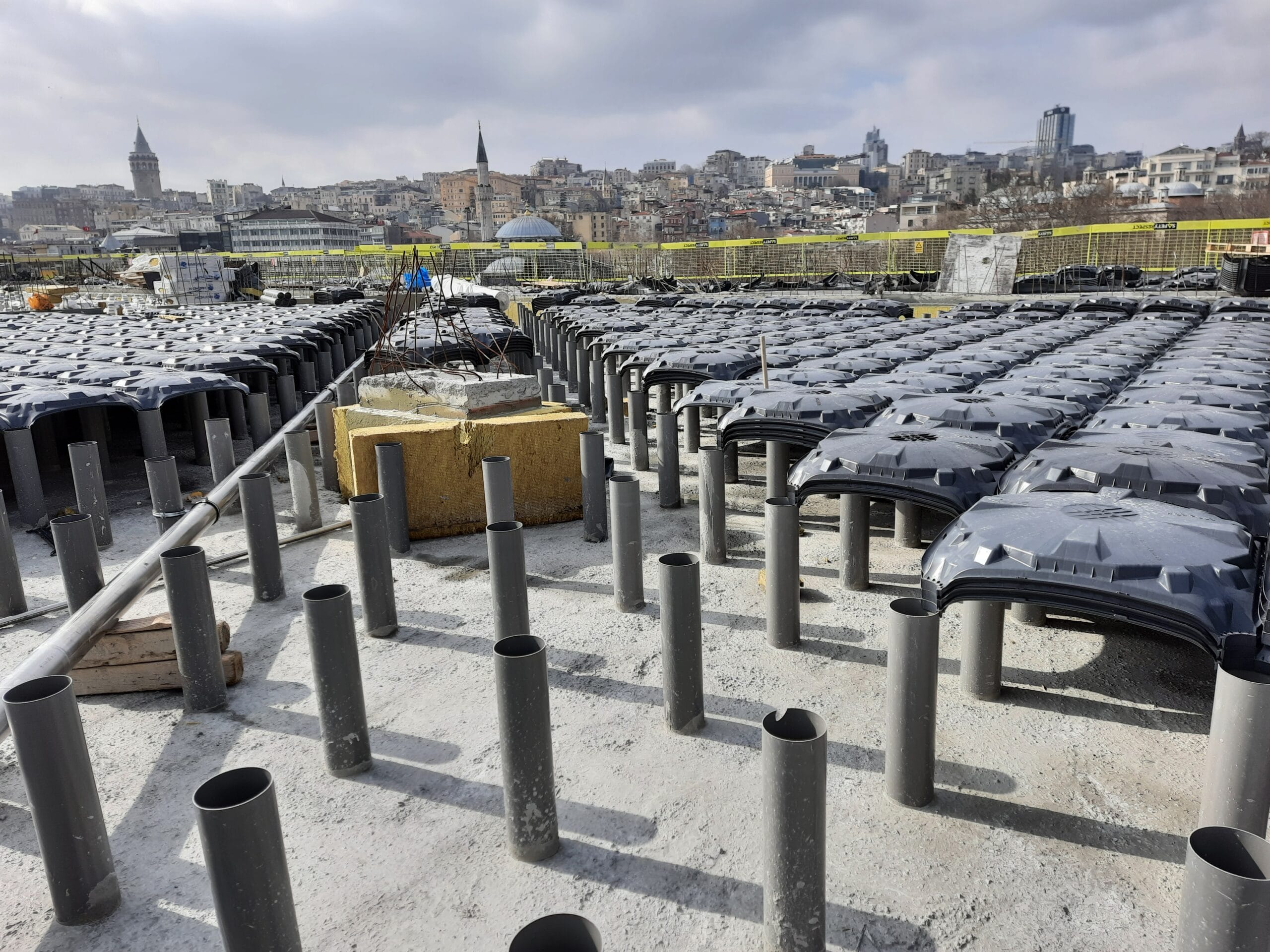 Galataport İstanbul Modern Sanat Müzesi, Yapı Merkezi — şantiye fotoğrafı 8
