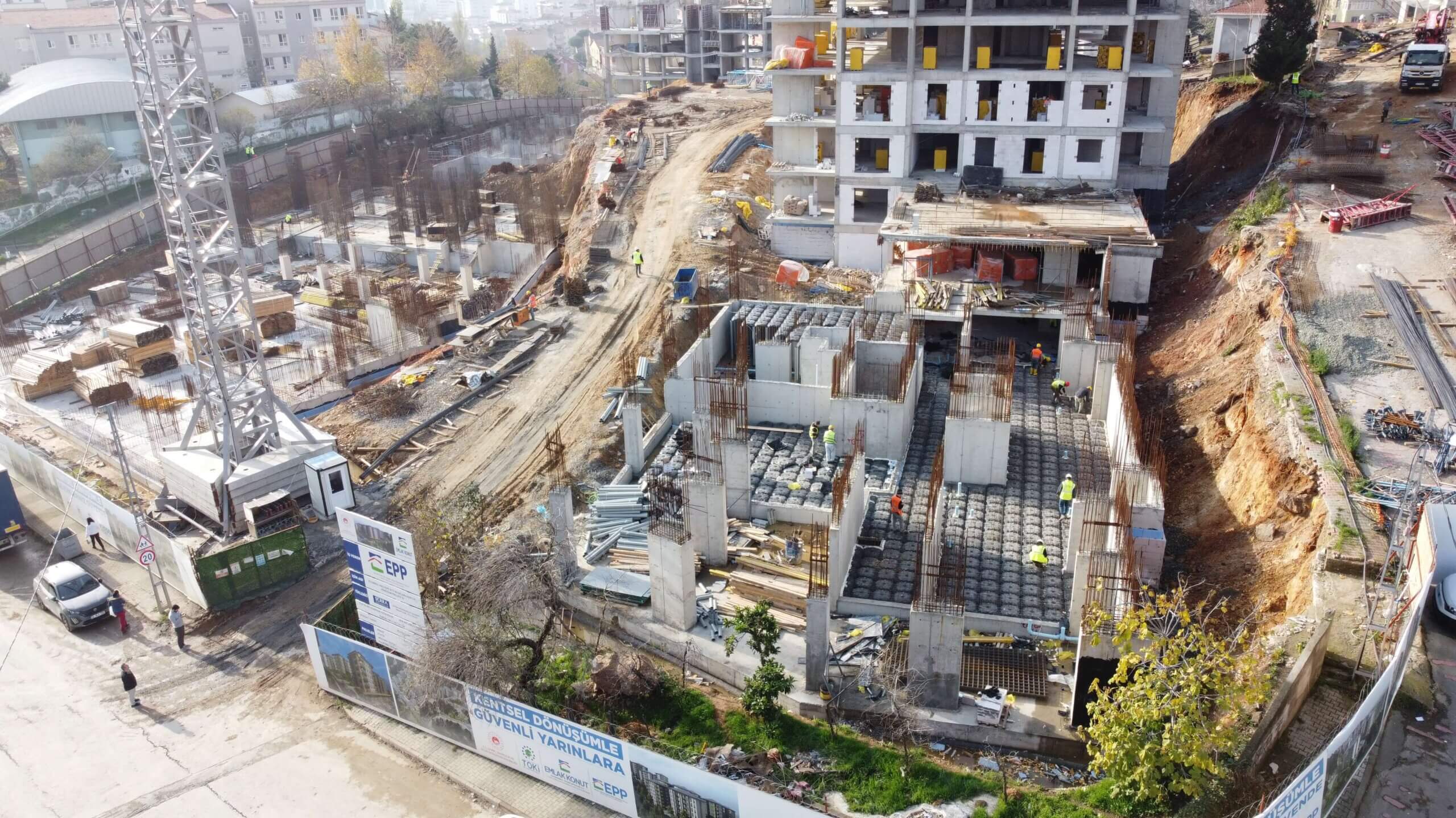 Maltepe Konut Projesi, Serra Mühendislik — şantiye fotoğrafı 5