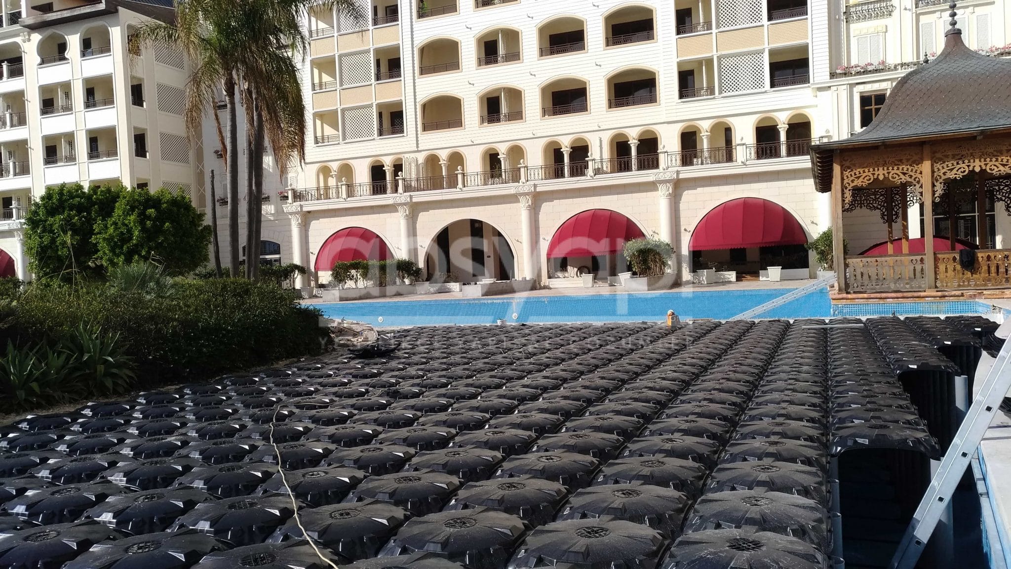 Titanic Mardan Palace Hotel, Titanic Hotel Yönetimi — şantiye fotoğrafı 1