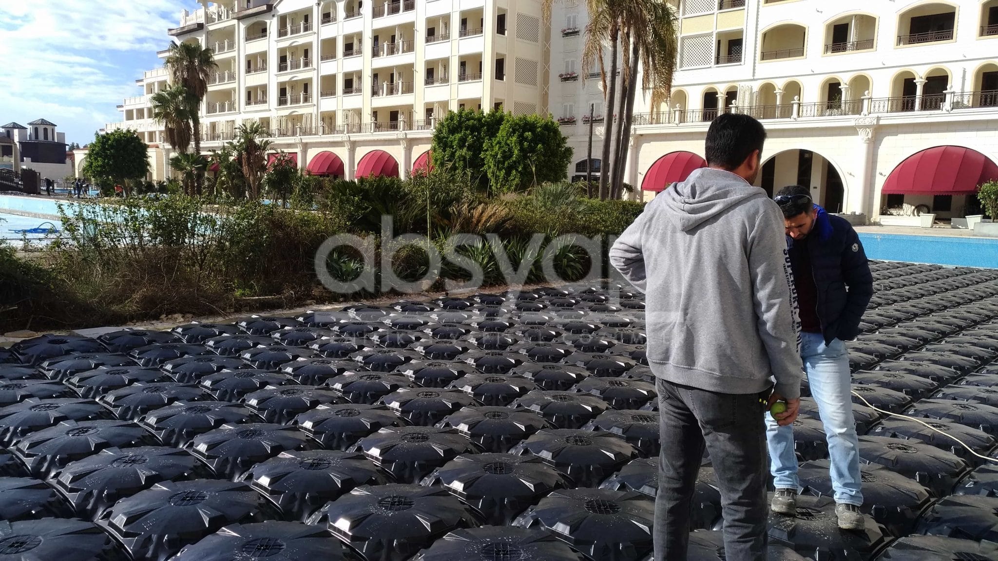 Titanic Mardan Palace Hotel, Titanic Hotel Yönetimi — şantiye fotoğrafı 2