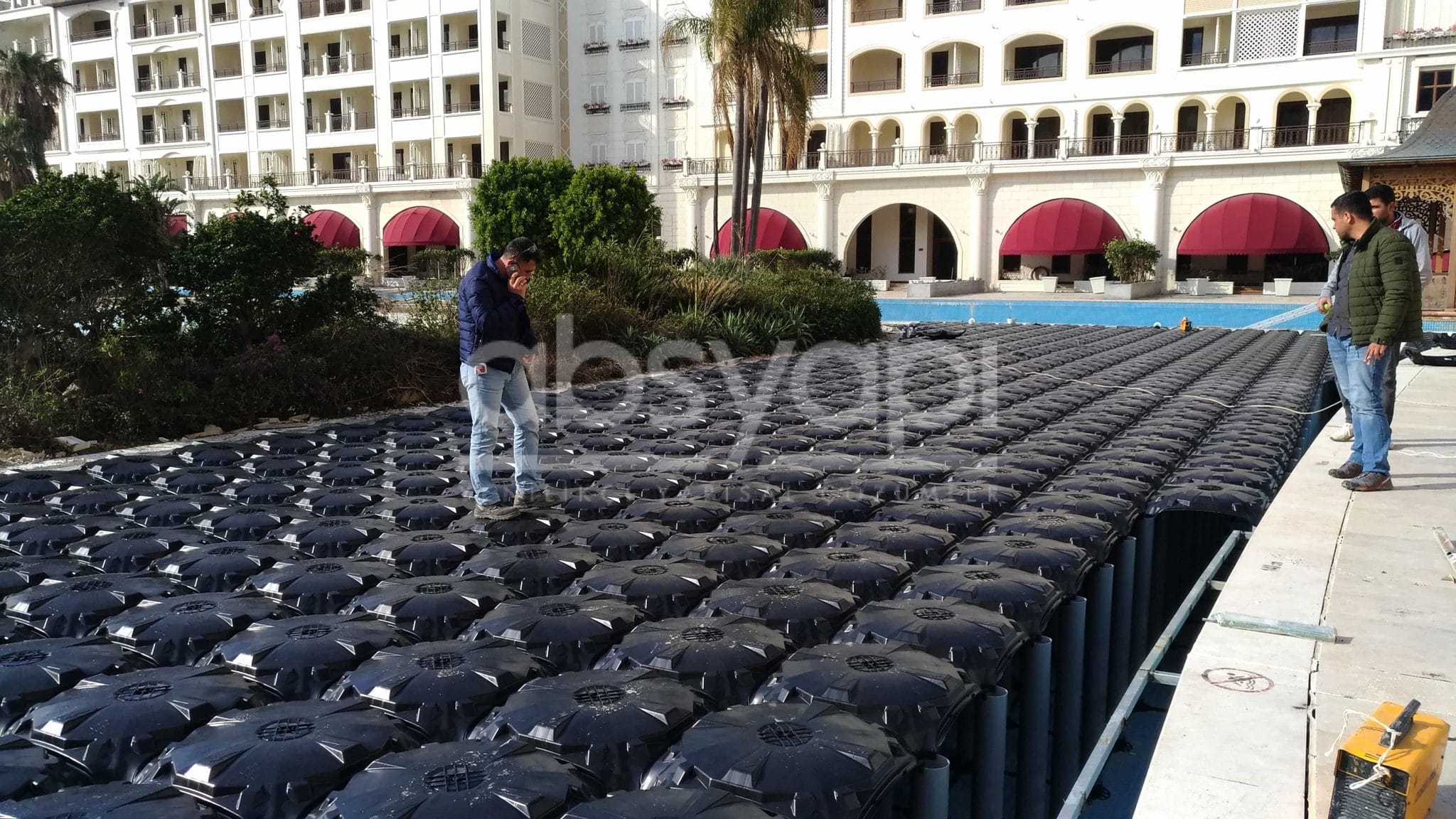 Titanic Mardan Palace Hotel, Titanic Hotel Yönetimi — şantiye fotoğrafı 3