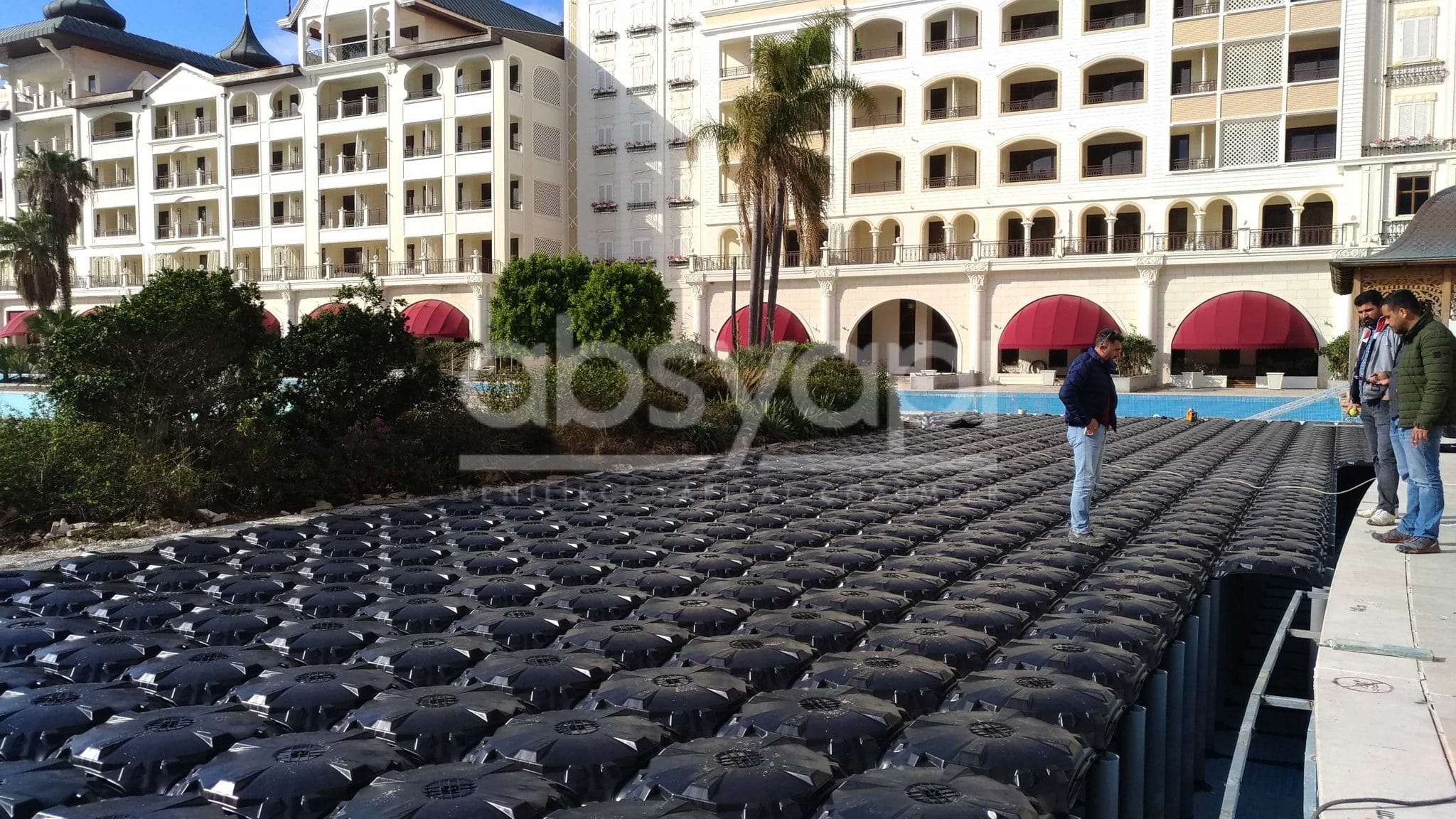 Titanic Mardan Palace Hotel, Titanic Hotel Yönetimi — şantiye fotoğrafı 5
