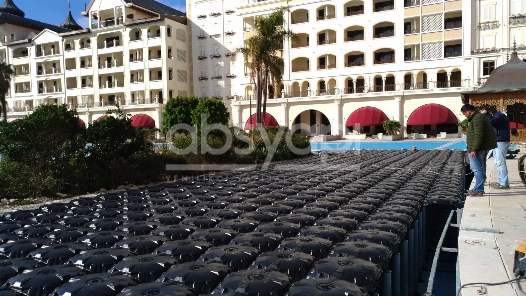 Titanic Mardan Palace Hotel, Titanic Hotel Yönetimi — şantiye fotoğrafı 6