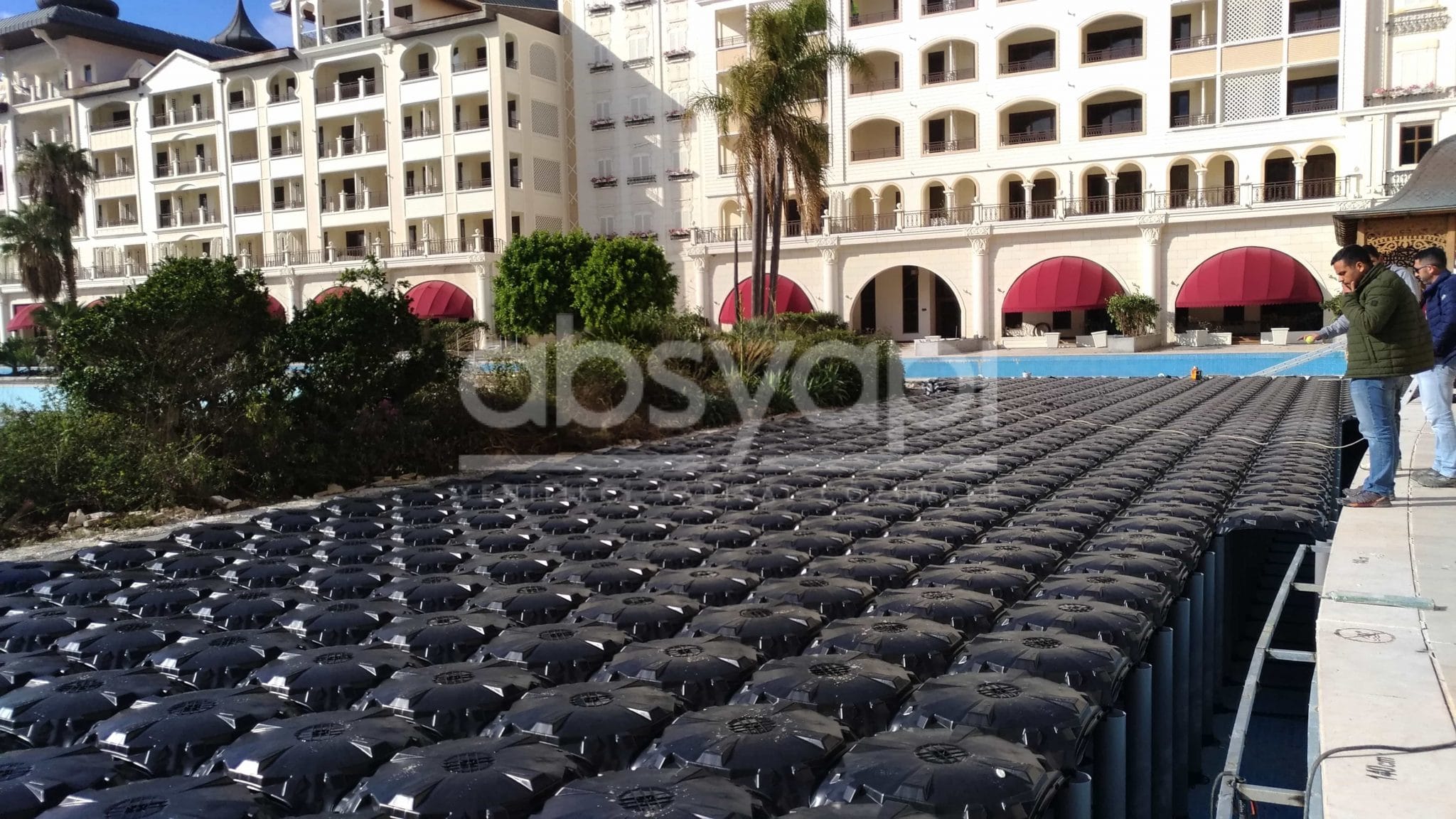 Titanic Mardan Palace Hotel, Titanic Hotel Yönetimi — şantiye fotoğrafı 7